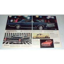 1966 Ford LTD, Fairlane, Falcon, Mustang Car Ad!