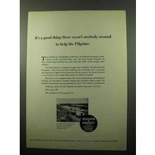 1969 Warner & Swasey Gradall G-800 Ad - The Pilgrims