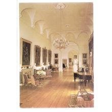 THE LONG GALLERY, CASTLE HOWARD unused vintage postcard by Walter Scott =