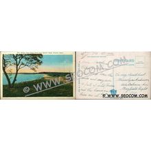 CT Niantic Postcard Rocky Neck State Park From Giant's Neck ct_box4, getfr~1606