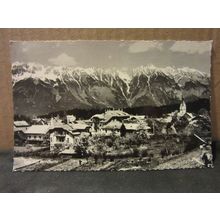IGLS MIT NORDKETTE. INNSBRUCK, AUSTRIA used vintage postcard RP 1962 pm #