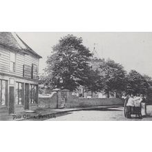 Rainham Post Office in 1890 Essex Postcard