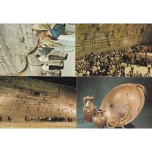 Blowing The Shofar At The Wailing Wall 4x Israel Postcard s