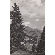 Adelboden Pfadfinderinnenheim World Chalet Niesenkette Swiss Postcard