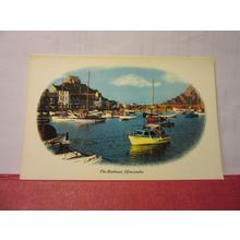 THE HARBOUR, ILFRACOMBE unused postcard Colourmaster Cameo dated 1984 =