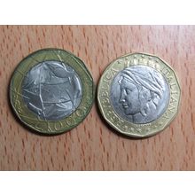 Italy 1998 1000 Lire Coin