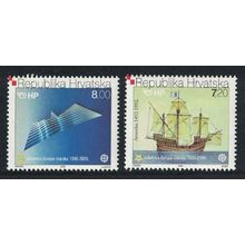 Croatia Bird Columbus 50th Anniversary of Europa Stamps 2v 2005 MNH SG#813-814