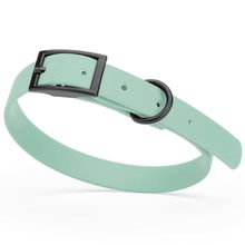 Dog Pet Waterproof Collar - W5/8" x L12"-15" - Sage Green