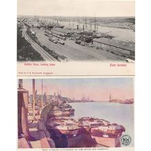 Buffalo River East London South Africa 2x Old Postcard s