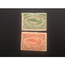 ICOLLECTZONE Newfoundland 46, 48 F/VF hinged