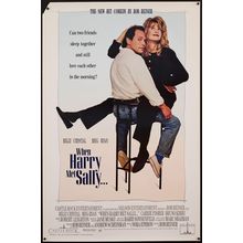 WHEN HARRY MET SALLY (1989) 1 Poster Canvas Movie Film Print A0 A1 A2 A3 A4 A5 A