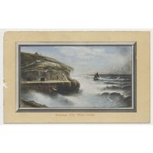 SWANAGE TILLY WHIM CAVES early 20th C. RPPC TUCKS Framed Aquagraph series 1263