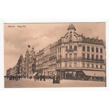 Digue Est Ostend Postcard Belgium