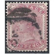 1880 SG168a 2d Deep Rose Good Used .