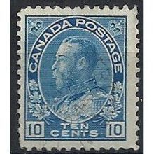 Canada 1910 SG253 10c Blue Very Fine Used ...
