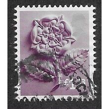 ENGLAND £1.33 'TUDOR ROSE' (EN44) FINE USED (EBID66-356)