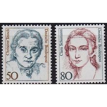 GERMANY BUND [1986] MiNr 1304-05 ( **/mnh ) Frauen