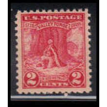 645 2c Valley Forge Fine MNH O0981