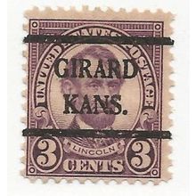 BUREAU PRECANCEL SALE GIRARD, KS 635-42 BETTER ITEM