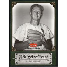 2006 Fleer Greats of the Game Red Schoendienst #74