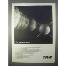 1966 TRW Systems Ad - The Shrinking World