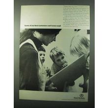 1971 Rand McNally Ad - Best Customers Can't Even Read