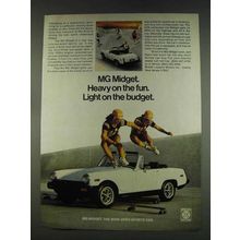 1978 British Leyland MG Midget Car Ad - Heavy on Fun
