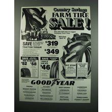 1984 Goodyear Tires Ad - Country Savings Farm Tire Sale
