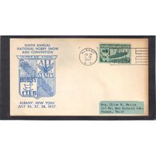 Event 9th Annual Convention 1091 3c Review (Unkn Cachet-Label/A) CV41475