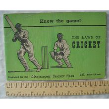 1962 Know the Game - The Laws of Cricket, 8th edition