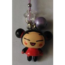 Pucca With Purple Bell Phone Strip