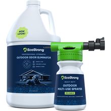 Eco Strong Outdoor Odor Eliminator | outside Dog Urine Enzyme Cleaner – Powerful