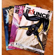 X4 Vintage The Bounce Comics from 2013. #1 - #2 - #3 - #4