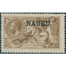 Nauru 1916 2s.6d. yellow-brown SG20 unused