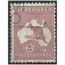 Australia 1929 SG110 2s Maroon Good++.Fine Used