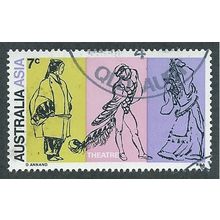 AUS 1970 7c 'ASIA - THEATRE' FINE USED (EBID44-487)