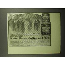 1913 White House Coffee & Tea Ad - Quality of Guests
