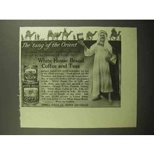 1913 White House Coffee & Tea Ad