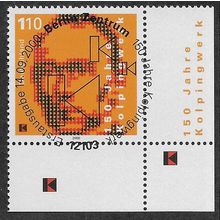 GER 2000 110pf 'KOPLING SOCIETY' (CORNER MARGIN) FINE USED (EBID59-441)