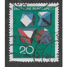 GER 1968 20pf 'SCIENTIFIC ANNIVERSARIES' FINE USED (EBID60-740)