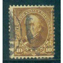 Used 282C 10c Daniel Webster Average A05143