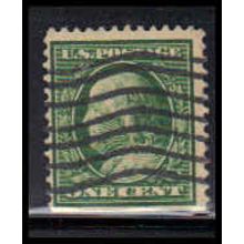 Used 374 1c Benjamin Franklin Barely Clears BPS K2638