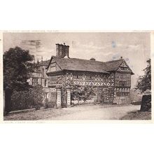 Bolton Museum Vintage 1937 "View From The Road" Lancashire Postcard