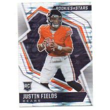 ROOKIES AND STARS PULSAR PRIZM JUSTIN FIELDS ROOKIE REFRACTOR