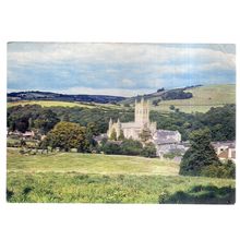 BUCKFAST ABBEY used postcard 1972 postmark by J.Arthur Dixon =