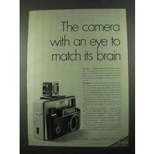 1969 Kodak Instamatic 814 Camera Ad - Match Brain