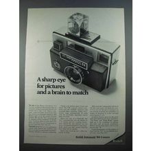 1969 Kodak Instamatic 814 Camera Ad - Sharp Eye