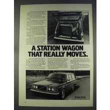1977 Volvo 265 Station Wagon Ad - Really Moves
