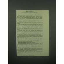 1913 Postum Drink Ad - Banished