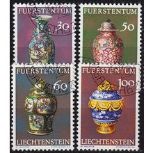 LIECHTENSTEIN [1974] MiNr 0602-05 ( O/used ) Kunst